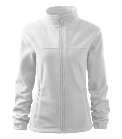 Jachetă fleece pentru damă JACKET 504 - alb