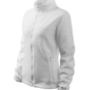 Jachetă fleece pentru damă JACKET 504 - alb