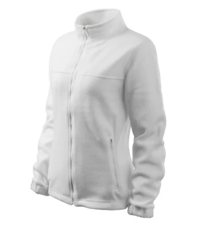 Jachetă fleece pentru damă JACKET 504 - alb