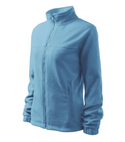 Jachetă fleece pentru damă JACKET 504 - albastru azuriu