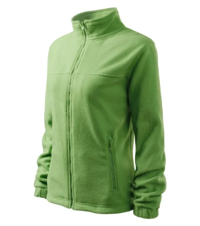 Jachetă fleece pentru damă JACKET 504 - verde iarbă