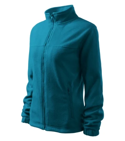 Jachetă fleece pentru damă JACKET 504 - albastru petrol