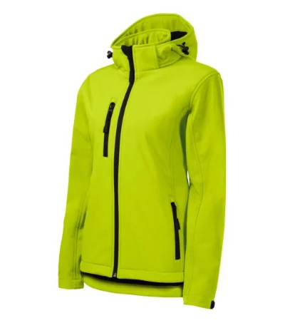 Jachetă softshell pentru damă PERFORMANCE 521 - lime
