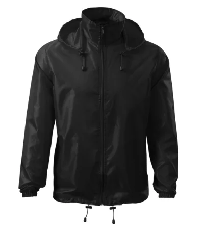 Jachetă de protecţie împotriva vântului unisex WINDY 524 - negru