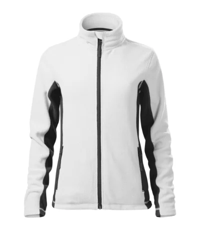 Jachetă fleece pentru damă FROSTY 528 - alb