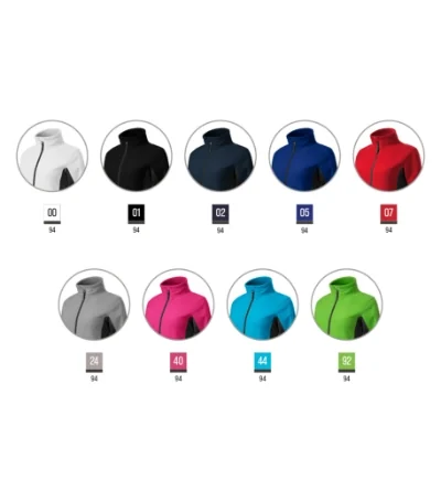Jachetă fleece pentru damă FROSTY 528 - alb