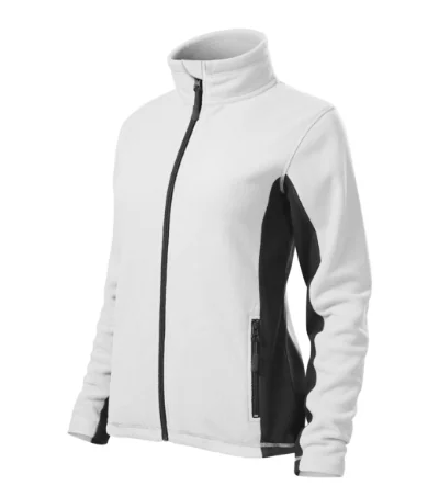 Jachetă fleece pentru damă FROSTY 528 - alb Jachetă fleece pentru damă FROSTY 528 - alb