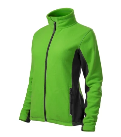 Jachetă fleece pentru damă FROSTY 528 - verde măr