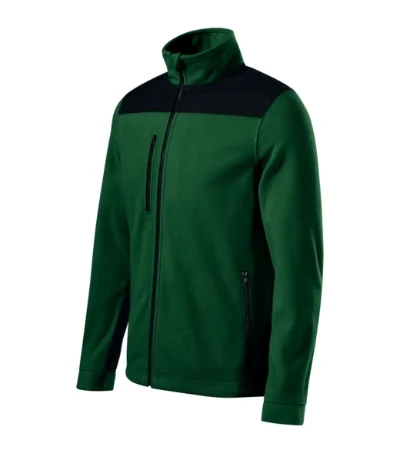 Jachetă fleece unisex EFFECT 530 - verde sticla