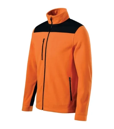 Jachetă fleece unisex EFFECT 530 - portocaliu