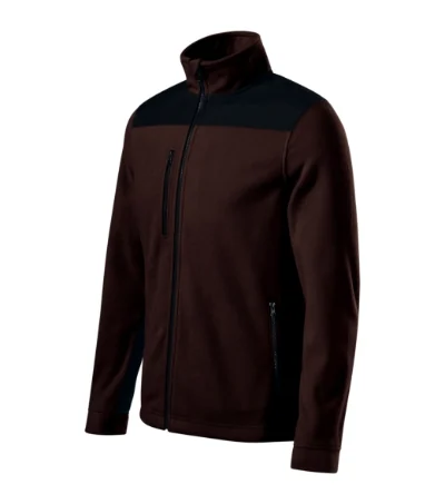 Jachetă fleece unisex EFFECT 530 - cafea