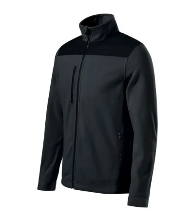 Jachetă fleece unisex EFFECT 530 - ebony gray