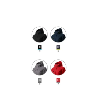 Jachetă softshell pentru damă NANO 532 - negru