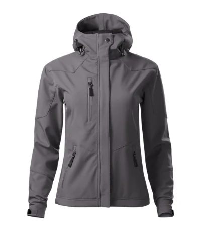 Jachetă softshell pentru damă NANO 532 - gri metalic