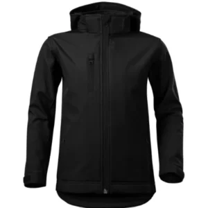 Jachetă softshell pentru copii PERFORMANCE 535 - negru
