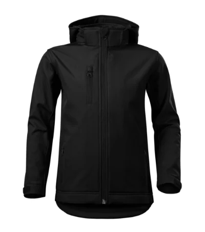 Jachetă softshell pentru copii PERFORMANCE 535 - negru