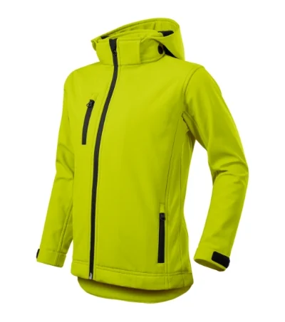 Jachetă softshell pentru copii PERFORMANCE 535 - lime