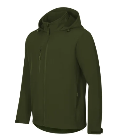 Jachetă softshell pentru bărbaţi TRAIL 548 - military