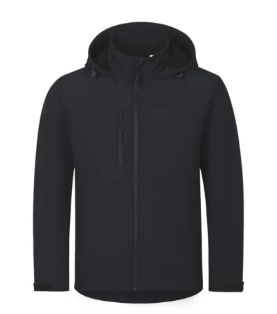 Jachetă softshell pentru bărbaţi TRAIL 548 - ebony gray