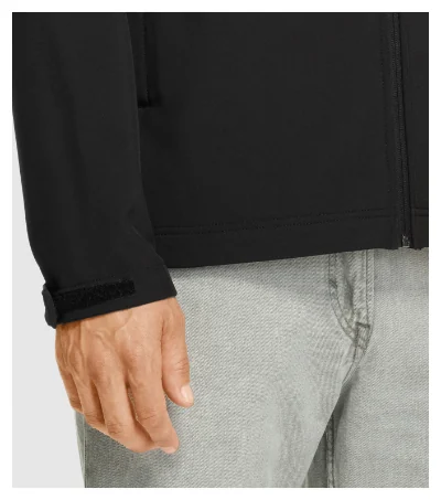 Jachetă softshell pentru bărbaţi TRAIL 548 - ebony gray