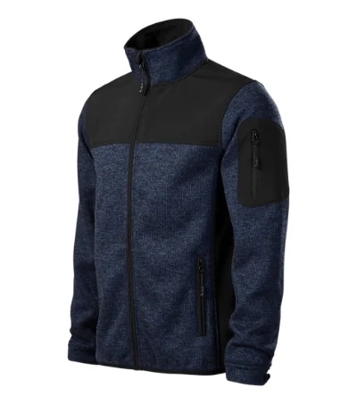 Jachetă softshell pentru bărbaţi CASUAL 550 - knit blue