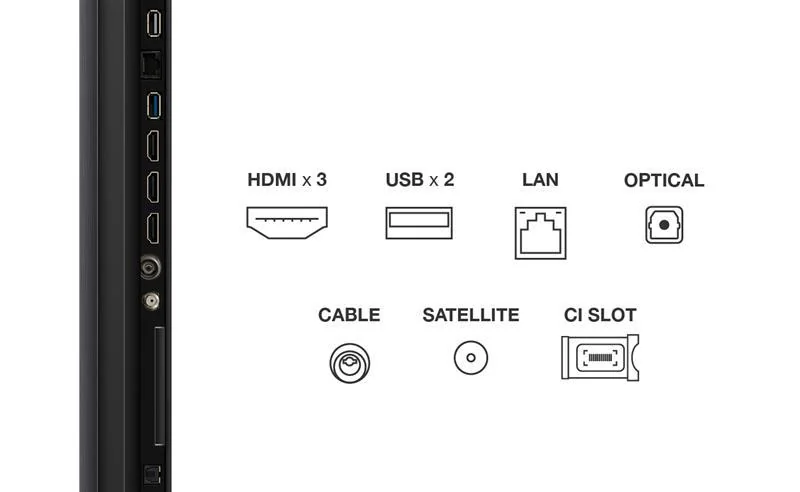 Televizor TCL Mini LED 55C61KS, 139 cm, Smart Google TV, 4K Ultra HD, Onkyo