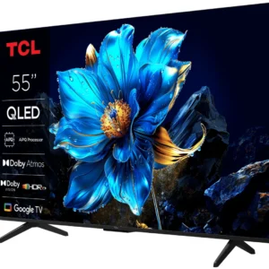 Televizor TCL QLED 55P7K, 139 cm, Smart Google TV, 4K, Clasa F