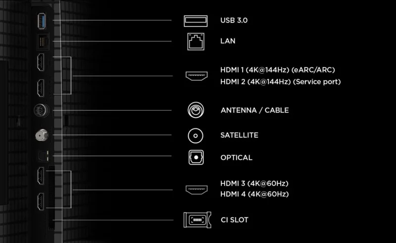 55T8D_04 Televizor TCL QD-MiniLED 55T8D, 139 cm, Smart, Google TV, 4K Ultra HD, 144Hz