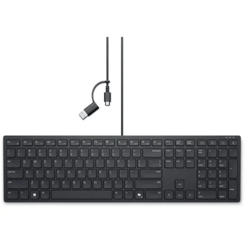 Tastatura DELL KB525C, USB, Negru