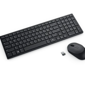 Kit Wireless tastatura si mouse DELL KM555, Negru