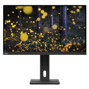 Monitor Commercial Lenovo ThinkVision E27q-20, 27", 2560 x 1440 pixeli, Black, 3 ani Garantie