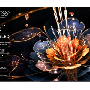 Televizor TCL Mini LED 65C61KS, 164 cm, Smart Google TV, 4K Ultra HD, Onkyo