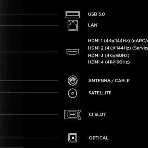 Televizor TCL SQD-MiniLED 65MSQLED80L, 164 cm, Smart Google TV, 4K, Onkyo (Model 2026)