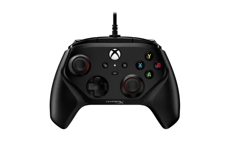 HyperX Clutch - Wireless Gaming Controller - PC / XOBX Controller, Mobile Clip, 2.4GHz Wireless Adapter, USB-C to USB-A Cable