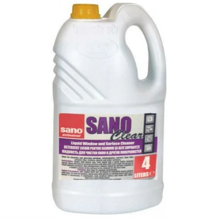 Detergent pentru geamuri Sano Clear 4 L
