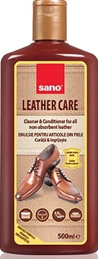 Solutie intretinere piele Sano Leather Care 500 ml Solutie intretinere piele Sano Leather Care 500 ml