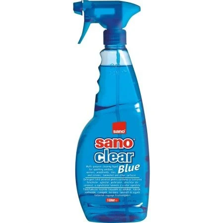 Detergent pentru geamuri Sano Clear Blue Trigger 1L