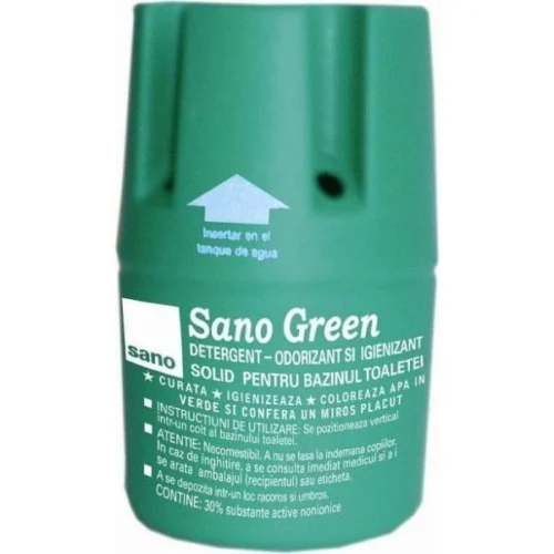 Odorizant wc bazin Sano Green, 150g