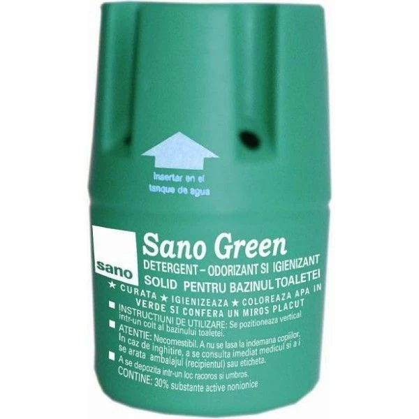 Odorizant wc bazin Sano Green, 150g