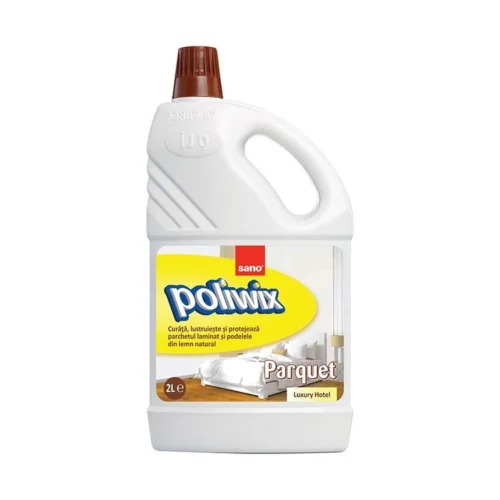 Detergent pardoseli din lemn Sano Poliwix Parquet Luxury Hotel pentru parchet 2L