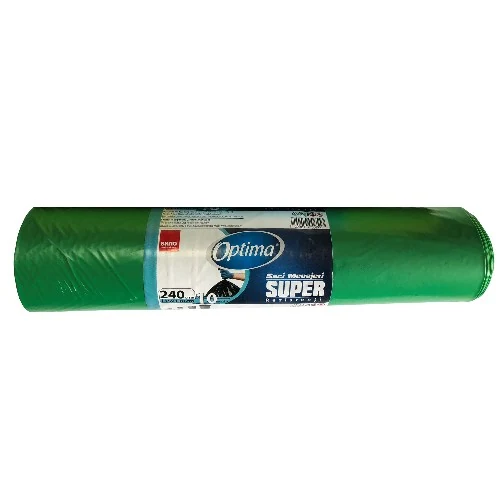 Saci menaj 240L,10buc, 115*130 Sano Optima Super verzi