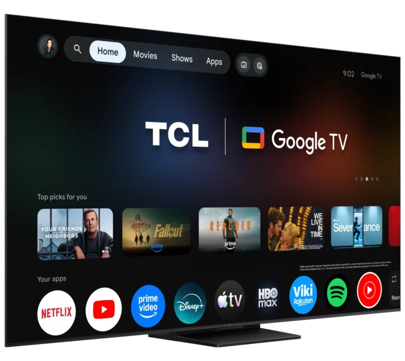 75MQLED75L_03 Televizor TCL QD-MiniLED 75MQLED75L, 189 cm, Smart Google TV, 4K, Onkyo (Model 2026)