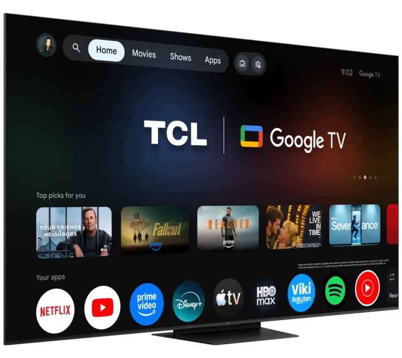 85MQLED75L_03 Televizor TCL QD-MiniLED 85MQLED75L, 214 cm, Smart Google TV, 4K, Onkyo (Model 2026)