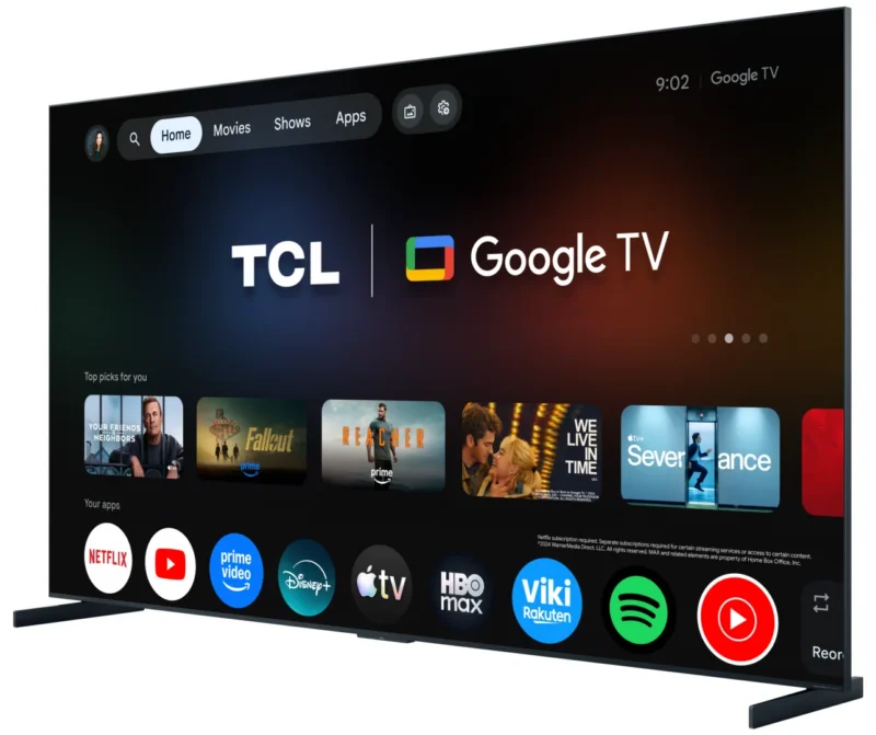 Televizor TCL RGB-MiniLed 85RM9L, 214 cm, Smart Google TV, 4K Ultra HD, 144Hz, Clasa F (Model 2026)