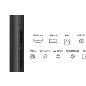 Televizor TCL QLED 85T8B, 214 cm, Smart Google TV, 4K Ultra HD, 100Hz, Clasa F (Model 2024)