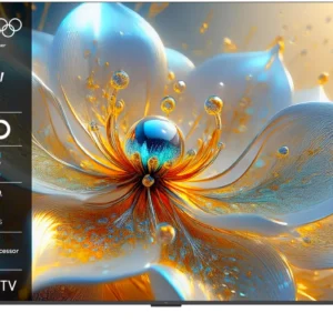 Televizor TCL QLED 85T8C, 215 cm, Smart Google TV, 4K Ultra HD, 144Hz, Onkyo