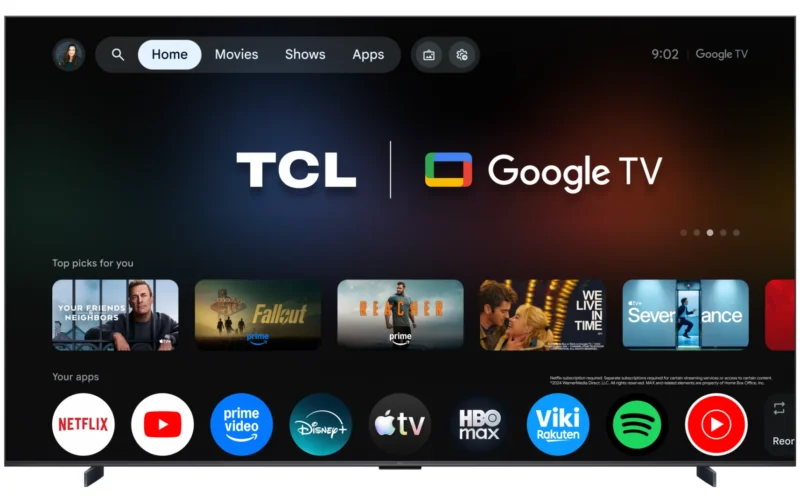 98MSQLED80L_01 Televizor TCL SQD-MiniLED 98MSQLED80L, 248 cm, Smart Google TV, 4K, Onkyo (Model 2026)