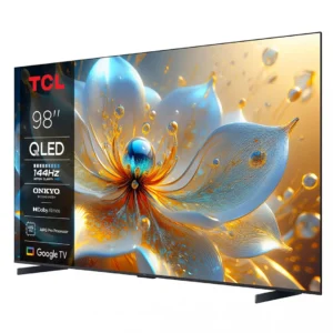 Televizor TCL QLED 98P89K, 248 cm, Smart Google TV, 4K Ultra HD, 144Hz, Onkyo