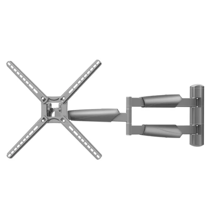 BM343XLOD_01 Suport TV perete pentru exterior Barkan 4move OD XLong, pentru display-uri cu diagonala 13"-65", suporta pana la 36kg, cu reglare in 4 axe, VESA 75x75 - 400x400, gri
