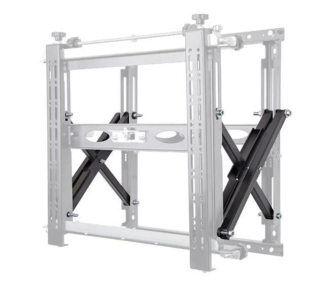 BT8310XL_B_04 Suport perete cu pop-out B-Tech pentru ecrane cu diagonale intre 42"-120", greutate maxima suportata 125kg, VESA min. 200x100, VESA max. 400x400, distanta maxima de la perete 29.3 cm, sistem Push to open/push to close, se poate monta atat pe perete cat si pe bara, negru